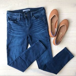 Joe’s Jeans Dark Wash Mid Rise 5-Pocket Skinny Ankle Jeans - Size 28